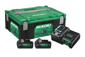 HiKOKI/�n�C�R�[�L�@�X�^�[�^�[�L�b�g5�@UC18YDML(S)(2XSZ)�@[�o�b�e���[(BSL36A18BX)×2��+�[�d��(UC18YDML(S))+�V�X�e���P�[�X�t��]