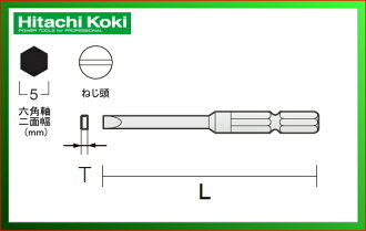 HiKOKI/ハイコーキ(日立電動工具)2mmドライバビット50mmNo.983690