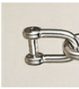 帝金 クサリ用先端ジョイント ステンレスUカン 8mm【※メーカー取寄の諸経費が送料に含まれております】