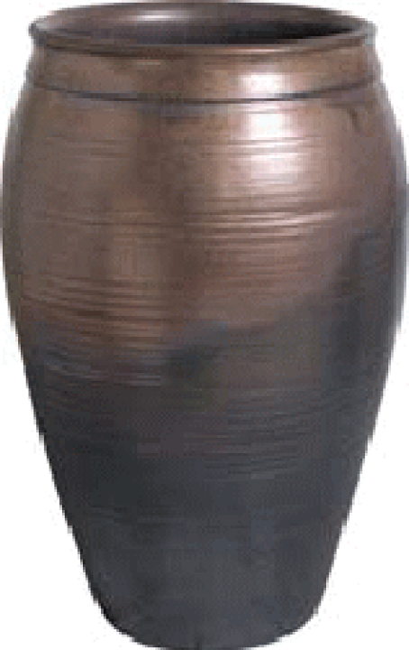 楽天市場】タカショーエクステリア 陶器製 和風 窯変金彩大壷水鉢 KTO