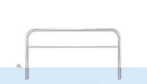 帝金 バリカー横型 SY82C3-20 スタンダード 脱着式【個人宅配送の場合は都度送料お見積りとなります】