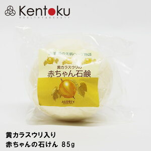 山澤清 黄カラスウリ入り赤ちゃんの石けん 85g オーガニック 無添加 手作り オードリーインターナショナル 天花粉 定形外発送 送料300円