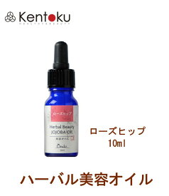 山澤清 ハーバル美容オイル ローズヒップ 10ml 冷浸法オイル くすみやシミを和らげ、明るい肌へと導きます オーガニック マッサージオイル ハーブ研究所 精油不使用 フェイシャルオイル 低刺激 無香料 無添加化粧品 スキンケア 乾燥 保湿
