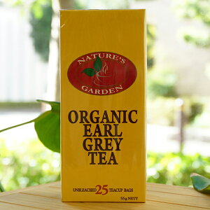 I[KjbN A[OCeB[(eB[obO) /2.2g×25Pygcz NATURES GARDEN ORGANIC EARL GREY TEA