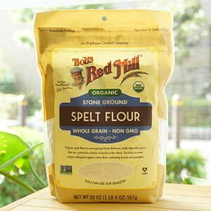 Bob's Red Mill L@Xyg/567gyATz ORGANIC STONE GROUND SPELT FLOUR WHOLE GRAINENON GMO