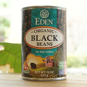 EDEN L@ubNr[Y()/425gyATz ORGANIC BLACK BEANS