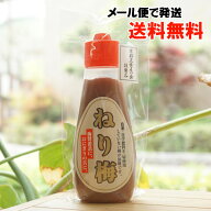 無農薬ねり梅(三年梅)/120g【中本梅農園】【メール便の場合、送料無料】　梅醤番茶に、おにぎりの具に　…