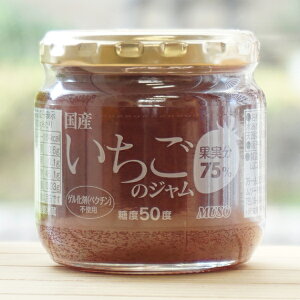 国産 いちごのジャム/200g【ムソー】