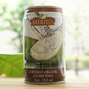 MERITO �L�@�R�R�i�b�c�W���[�X/330ml�y�ނ����z CERTIFIED ORGANIC Coconut Water