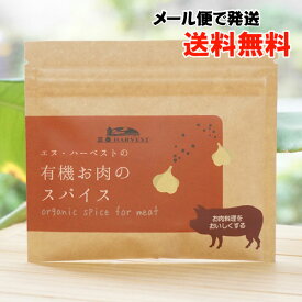 有機お肉用スパイス/25g【エヌハーベスト】【メール便の場合、送料無料】