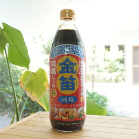 蔵づくり一番 金笛 減塩醤油/1L【笛木醤油】