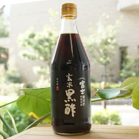富士 玄米黒酢/500ml【飯尾醸造】　静置発酵　醸造酢