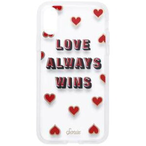 Sonix (\jbNX) iPhone X/XSpP[X 276-0141-0111 CLEAR COAT (LOVE WINS) (/ϏՌ/XfUC)