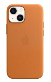 【純正】Apple(アップル) MM0D3FE/A MagSafe対応 iPhone 12 mini レザーケース ゴールデンブラウン (沖縄・離島は発送不可)