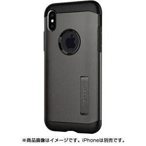 SPIGEN(VsQ) iPhone XS Max P[X (ϏՌ/LbNX^h) XA[}[ K^ 065CS25153