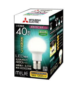 OHd@ LDA4N-G-E17/40/S-PS LEDd E17 F 480lm fMގ{HΉ S MILIEi~CGj (E͔s)