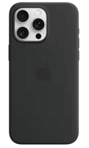 �y�����zApple(�A�b�v��) MT1M3FE/A MagSafe�Ή� iPhone 15 Pro Max �V���R�[���P�[�X �u���b�N(����E�����͔����s��)