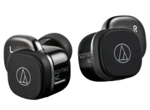 �I�[�f�B�I�e�N�j�J audio-technica ATH-SQ1TW2NC BK �m�C�Y�L�����Z�����O/Bluetooth�Ή� (����E�����͔����s��)