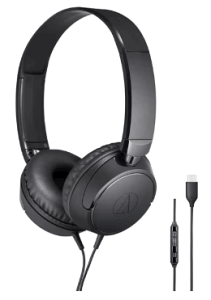 �I�[�f�B�I�e�N�j�J audio-technica ATH-S120C BK �w�b�h�z�� �I���C���[ �L�� USB Type-C�ڑ� (����E�����͔����s��)