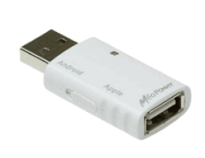 TAXAN(�^�N�T��) MeoPower �}���[�d�Ή�USB�A�_�v�^�[ MP-USBAD/W