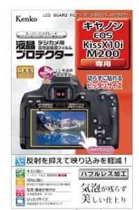 �P���R�[(Kenko) �t���ی�t�B���� Canon EOS Kiss X10i/M200�p KLP-CEOSKISSX10I �t���v���e�N�^�[