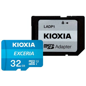 �y�A�E�g���b�g�z���ŁE�L�I�N�V�A 32GB microSDHC�J�[�h LMEX1L032GG2 �ϊ��A�_�v�^�t