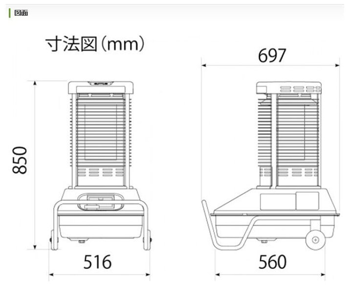 楽天市場】【1台在庫あり】【法人様限定】静岡製機(株) サンストーブ 