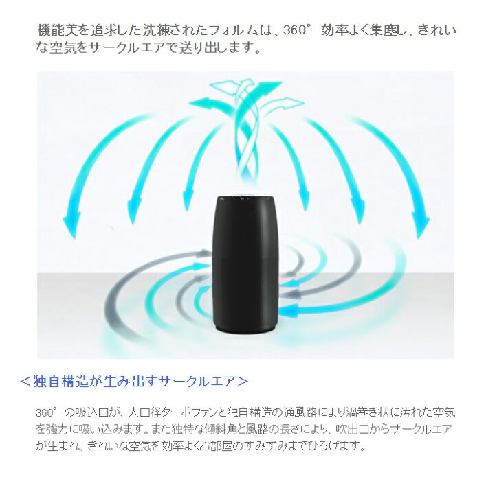 楽天市場】【新発売】空気清浄機プリマヴェーラサークルPRO【OP-Z751A 
