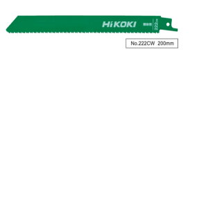 HIKOKI �Z�[�o�[�u���[�h�@��̗p 5������X�g���[�g�^�C�v�y0037-6974�z�}�g���b�X2(SKH56)No.222CW�@200mm �n��1.3mm�n�C�R�[�L�@�����@�H�@�z�[���f�B���O�X