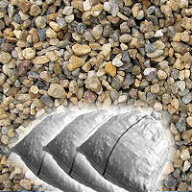 化粧砂利 赤ジャミ石 赤じゃみ石 10mm-20mm砂利 20kg3袋セット 京都府城陽産 洗い出し 家周り 送料無料