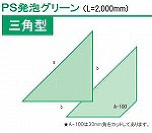 ���A�ʖ؁@�O�p�`�@�ʒ�45mm�@�i��A-45�@50�{����@�^�g�ɃR���N���[�g��ł����ލۂ�