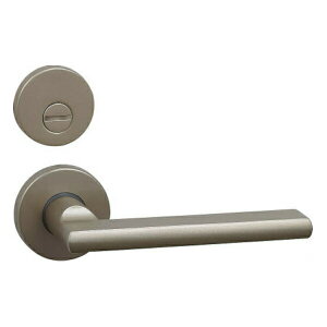 永大産業 スキスム レバーハンドル 抗ウイルス加工 23SMV型 丸座タイプ 間仕切錠 シルバー TDB-CM23SMV2