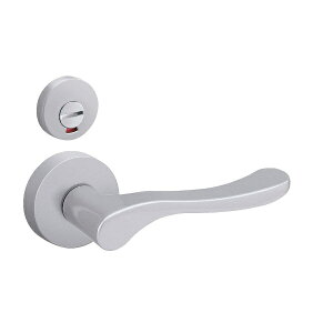 ウッドワン レバーハンドル SC型 塗装仕上げ 表示錠 アルミシルバー ZH11SC3-B