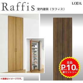 クローゼットドア 開き戸 両開き戸 ライン枠 RAA 把手 ラフィス 0724/0824 リクシル LIXIL Raffis 建具 交換 リフォーム DIY kenzai