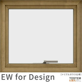 横すべり出し窓 06009 EW for Design (TG) W640×H970mm 樹脂サッシ 窓 アングル無 アルゴンガス トリプルガラス リクシル LIXIL EW 樹脂サッシ 断熱 樹脂窓 住宅 オール 樹脂サッシ リフォーム DIY kenzai