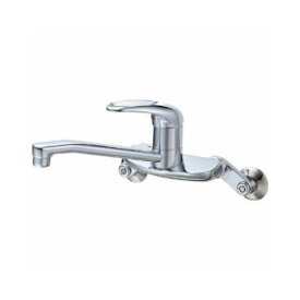 三栄水栓製作所 シングルレバー混合栓 CK2710 | 混合水栓 水栓金具 水道用品 水栓 レバーハンドル ハンドル レバー 水道栓 水道 蛇口 キッチン 壁 キッチン水栓 温度調節 シングル混合栓 台所水栓 ハンドルレバー リフォーム 壁付け 台所混合栓 キッチン混合栓 シングル水栓