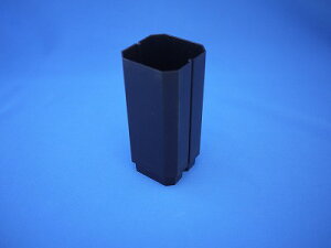 PC30伸縮竪継手 ブラック MQC6864|雨樋 住宅用雨どい 住宅用雨樋 軒樋 雨水 雨どい用品 雨どい 部品 修理 取り替え 取り付け リフォーム 建築資材 メーカー 住宅建材 建材商人 雨樋 雨どい 継手