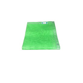 アイモニカ　防炎メッシュシート　グリーン 3.6X5.4 ハトメピッチ450mm