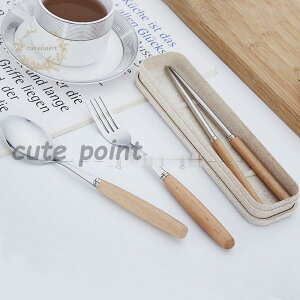 食器 3本セット お箸 スプーン フォーク カトラリーセット オフィス キャンプ アウトドア ステンレス ピクニック バーベキュー 収納ケース付き