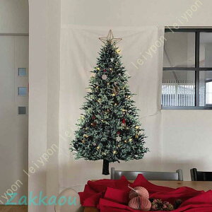 クリスマス飾り タペストリークリスマスデコレーション 壁飾り おしゃれ壁掛け インテリア バナー 壁 窓 欧米風 パターンクリスマスクリスマススタイル 装飾布