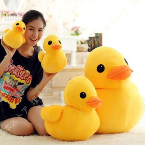 ぬいぐるみ アヒル保育園 もこもこ INS風 ダック 抱き枕 可愛い アヒル 100cm 動物 抱き枕 イエロー 柔らかい 彼女 動物園