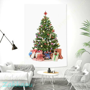 クリスマスツリー タペストリー もみの木 壁掛け クリスマス 飾り クリスマスデコレーション クリスマスデコレーション クリスマスツリー ツリー ポットツリー