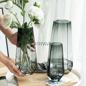 花瓶 ガラス 透明 花器 25.5cm フラワーベース ガラスベース ガラスボトル アレンジ インテリア 水栽培 生け花 造花 おしゃれ シンプル インテリア 一輪挿し