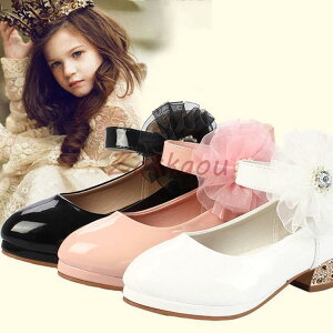 キッズ ジュニア フォーマル靴 子供 フォーマルシューズ 女の子 ダンスシューズ ローヒール パンプス 発表会 結婚式 卒業式 入学式 卒園式 七五三