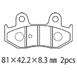 NTB �u���[�L�p�b�h A61-014SN �K���Ԏ� �X�J�C�E�F�C�u 250/400 CJ42A�iAN250SK2������) �A CJ43A �A CK42A/43A