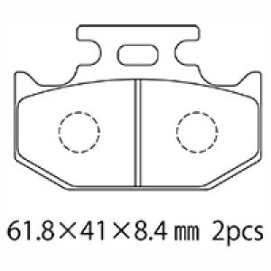 NTB �u���[�L�p�b�h A61-006KN �K���Ԏ� KDX125-A1�`5/A8 �A KDX220-A1�`2/B1�`5 �A KDX250-D1�`4/F1�`4