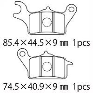 NTB �u���[�L�p�b�h A61-029YN �K���Ԏ� �g���V�e�B SE82JMW125/A �A SEC1JMWS125-A/C �A SG37JMWS150-A