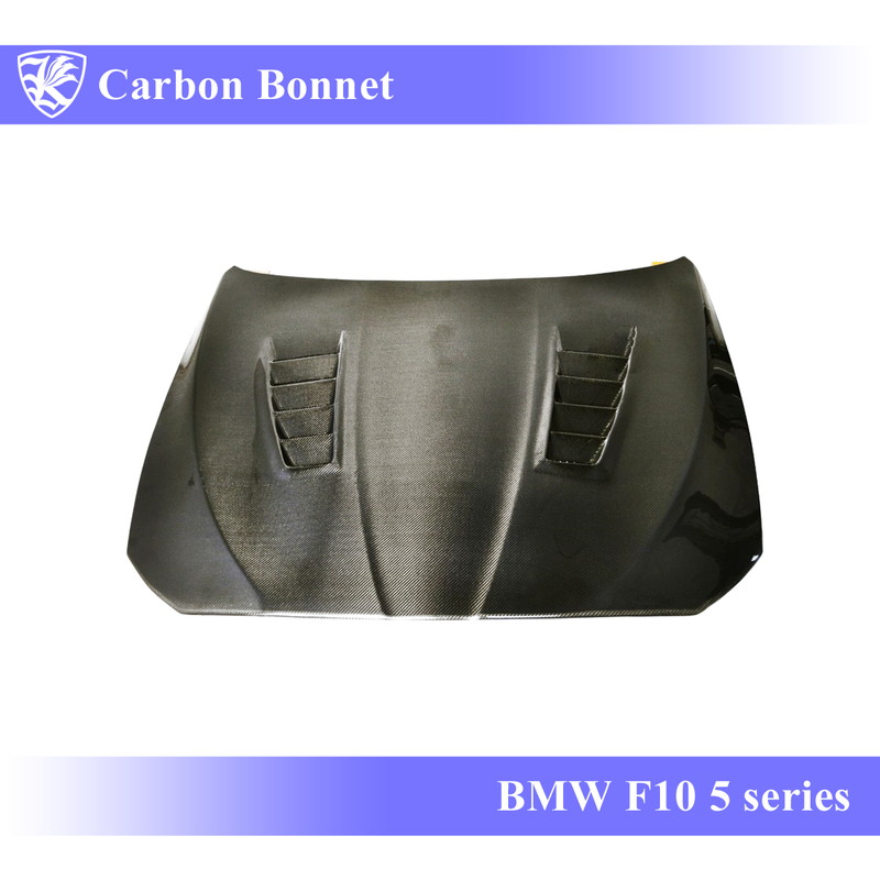 BMW　F10　5シリーズ　Kerberos　K'sスタイル　3D Real Carbon　カーボンエアスクープボンネット　Aタイプ　 【AK-1-175】 | Kerberos