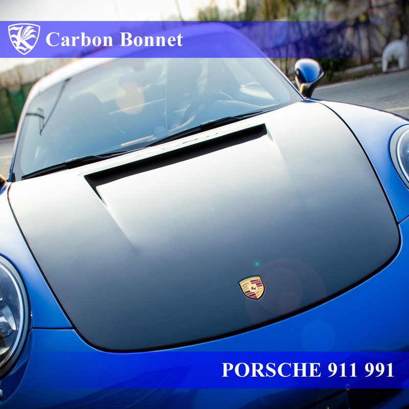 ポルシェ 911 991 K'sスタイル カーボン 情熱セール ボンネット ケルベロス PORSCHE Kerberos カーボンエアスクープボンネット 3D AK-18-071 Real 前期 Carbon 魅力的な