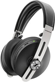 Sennheiser ゼンハイザー MOMENTUM Wireless M3AEBTXL BLACK Bluetoothノイズキャンセリングヘッドホン, オートon/off, スマートポーズ, ボイスアシスタント連携, Smart Control Ap